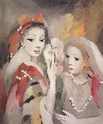 Marie Laurencin Metixifan and Lalilu oil painting reproduction